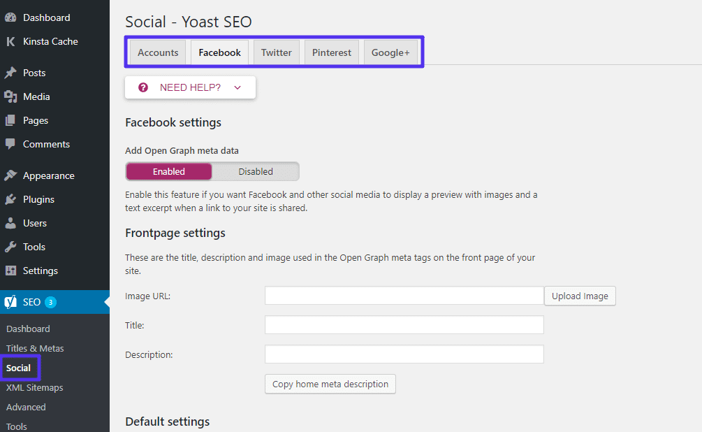 usar-yoast-seo-configurações-social-media